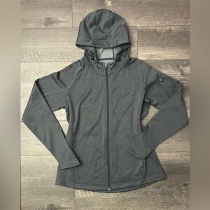Women’s Gray Zip Up Performance Hoodie – Size L (NWOT)